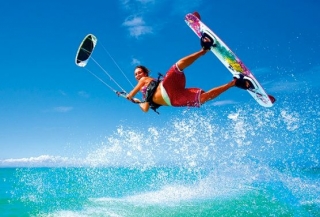 Passione per il kitesurf